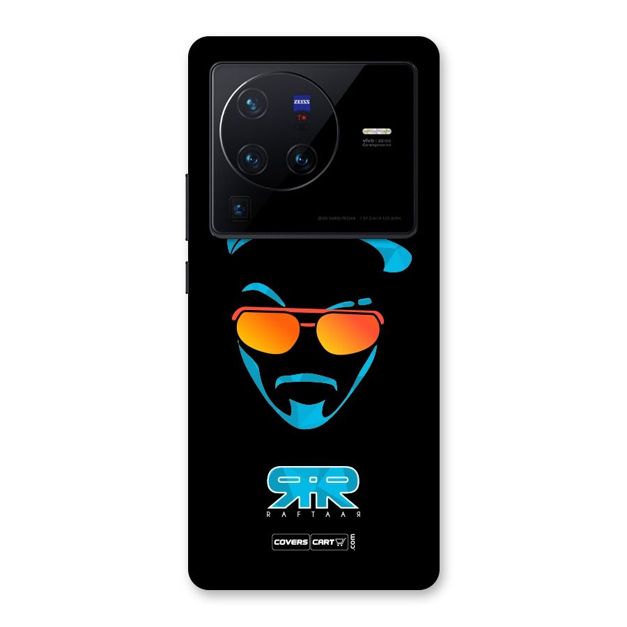 Special Raftaar Edition Blue Back Case for Vivo X80 Pro