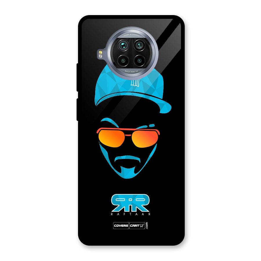 Special Raftaar Edition Blue Glass Back Case for Mi 10i