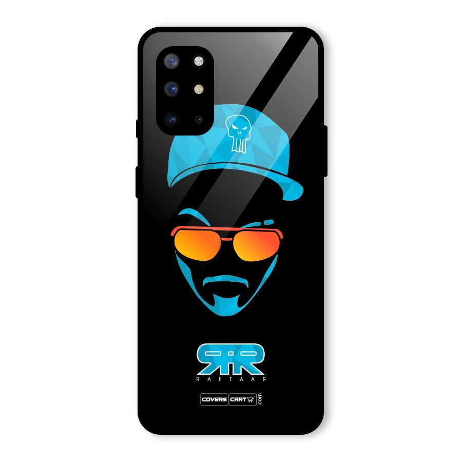 Special Raftaar Edition Blue Glass Back Case for OnePlus 8T