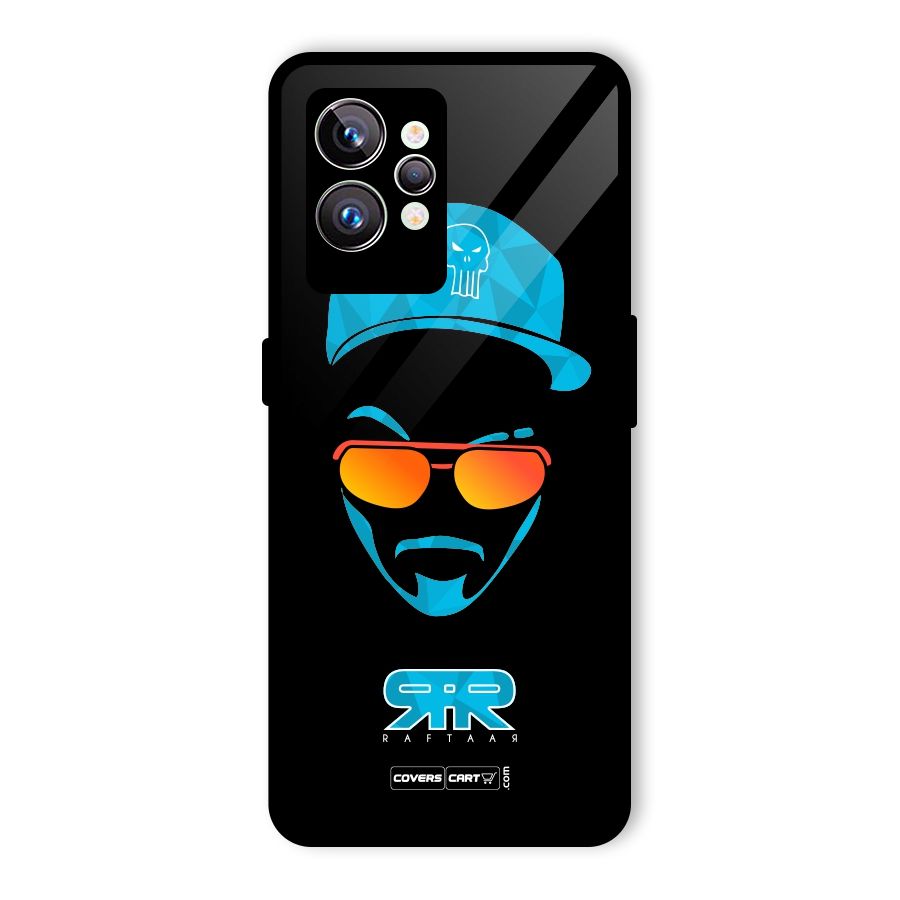 Special Raftaar Edition Blue Glass Back Case for Realme GT2 Pro