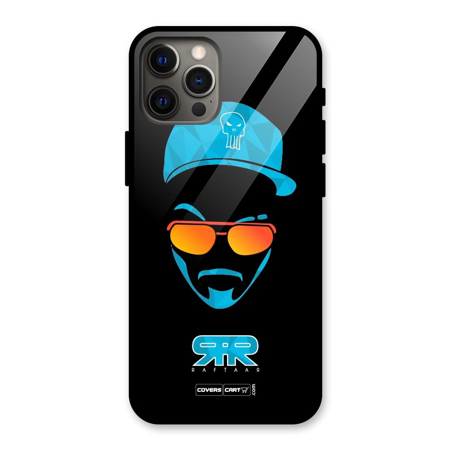 Special Raftaar Edition Blue Glass Back Case for iPhone 12 Pro Max