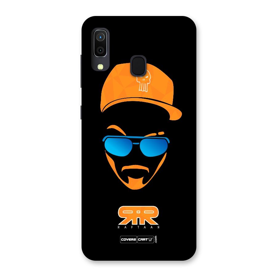 Special Raftaar Edition Orange Back Case for Galaxy A30