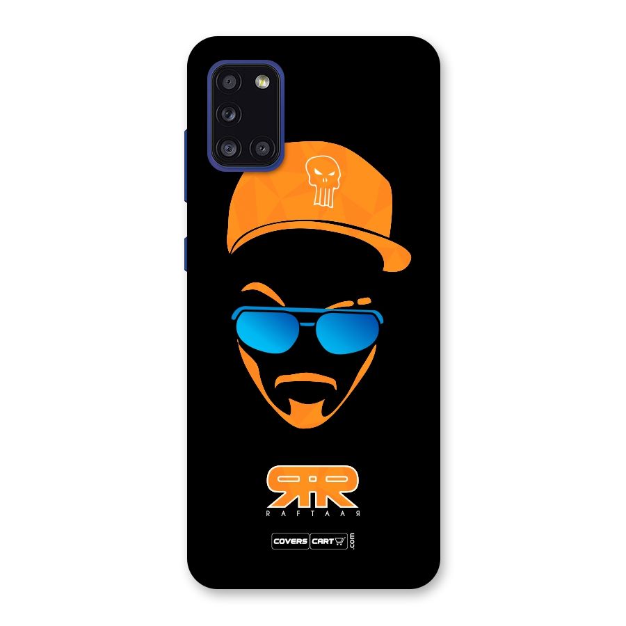 Special Raftaar Edition Orange Back Case for Galaxy A31