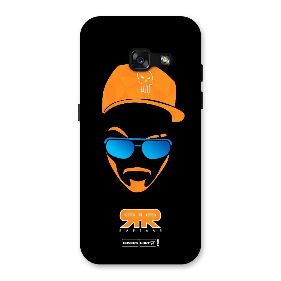 Special Raftaar Edition Orange Back Case for Galaxy A3 (2017)