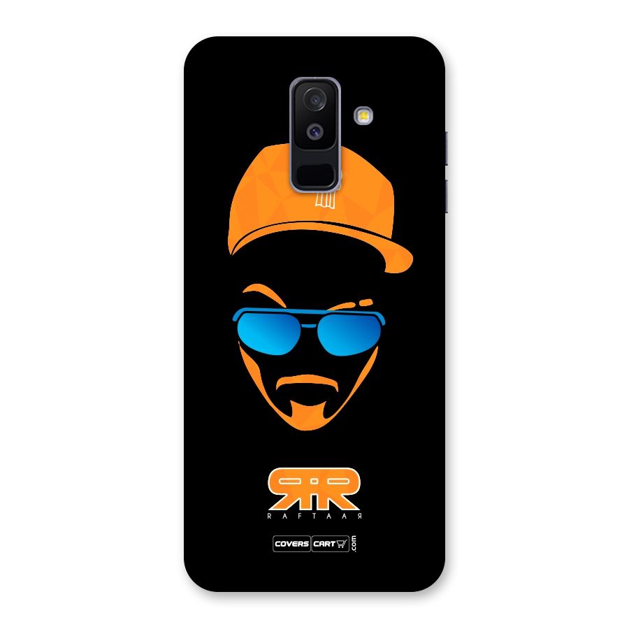 Special Raftaar Edition Orange Back Case for Galaxy A6 Plus
