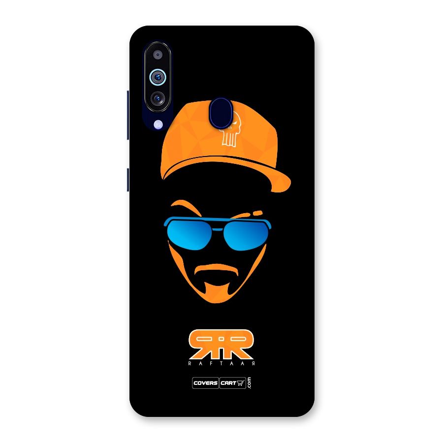 Special Raftaar Edition Orange Back Case for Galaxy A60