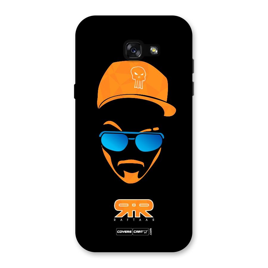 Special Raftaar Edition Orange Back Case for Galaxy A7 (2017)