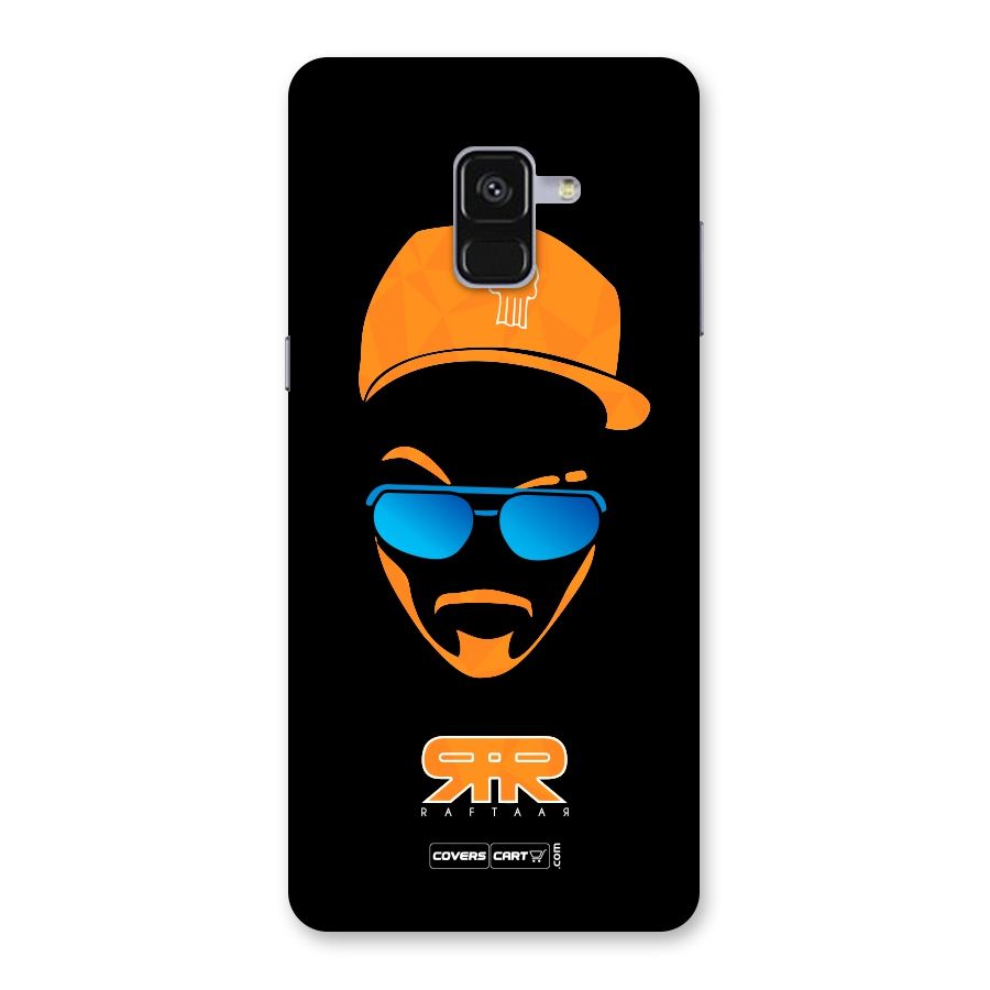 Special Raftaar Edition Orange Back Case for Galaxy A8 Plus