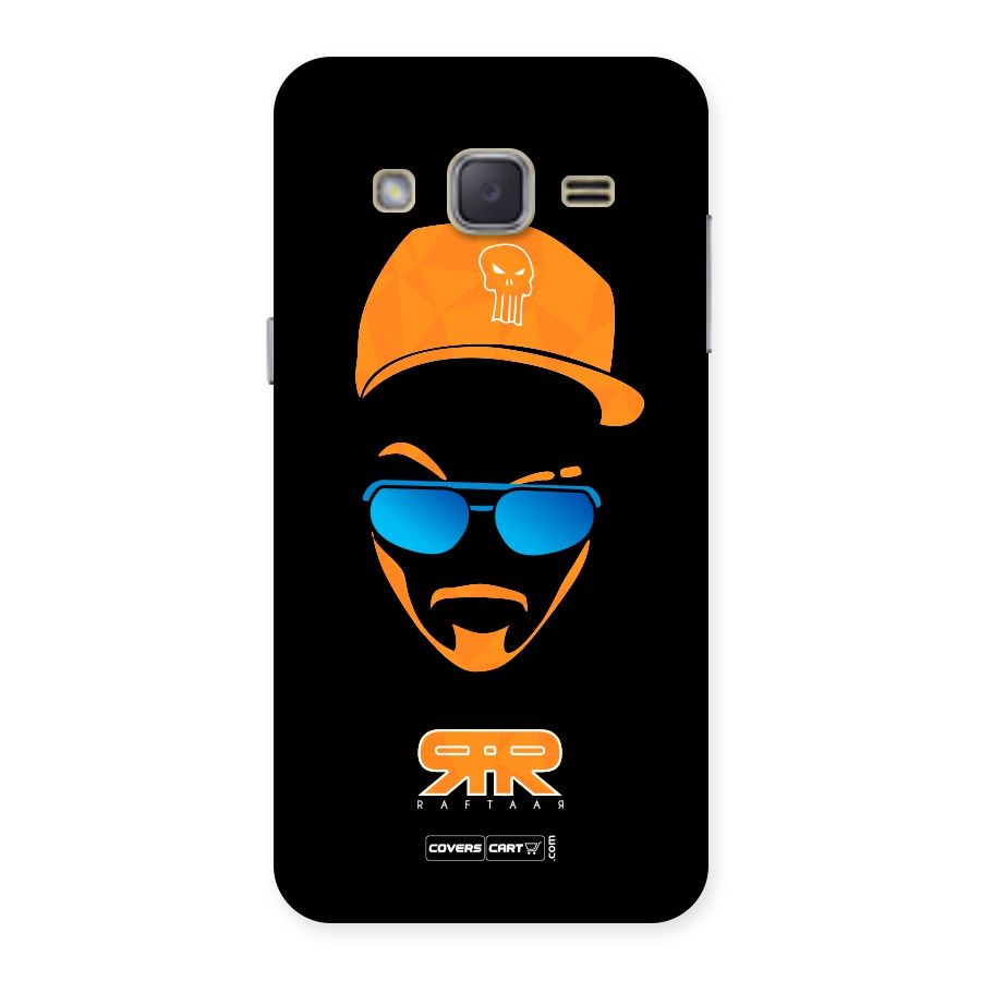 Special Raftaar Edition Orange Back Case for Galaxy J2