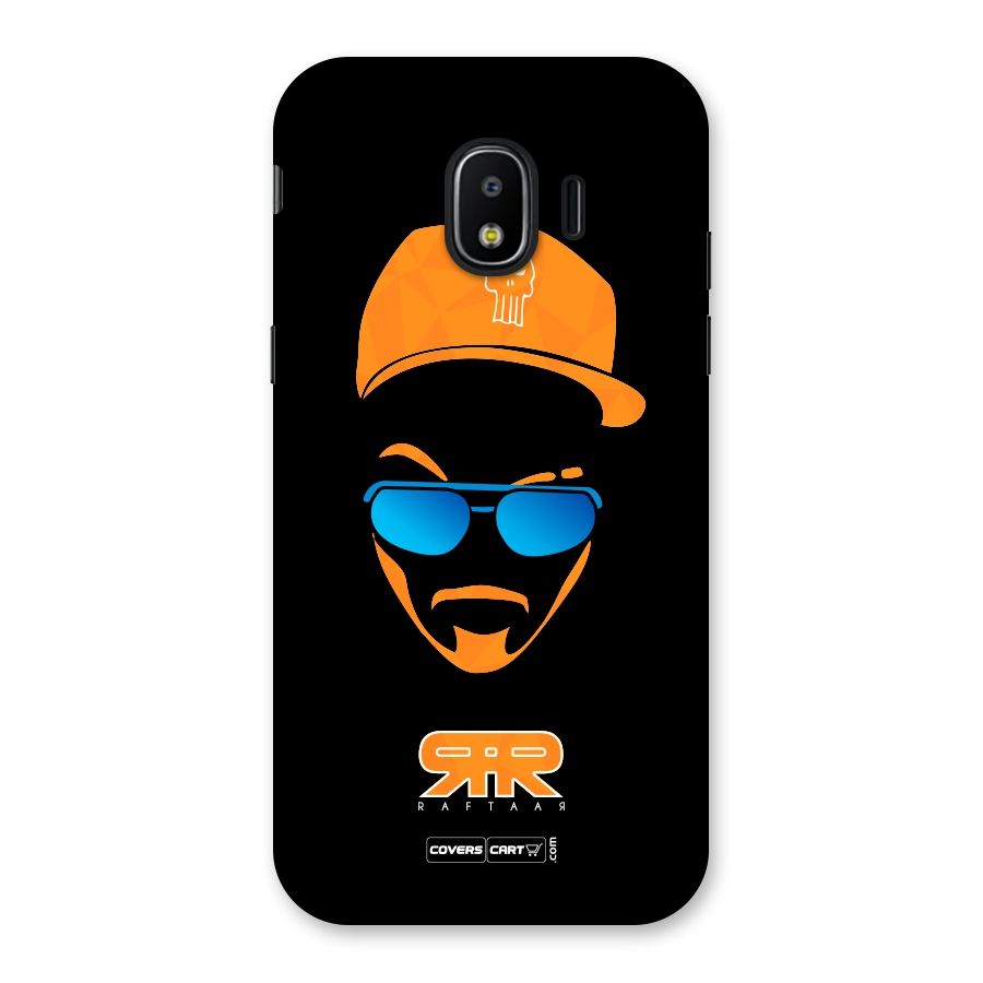 Special Raftaar Edition Orange Back Case for Galaxy J2 Pro 2018