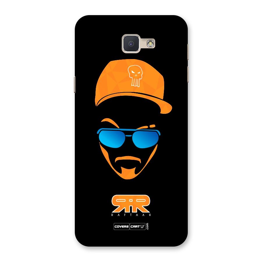 Special Raftaar Edition Orange Back Case for Galaxy J5 Prime