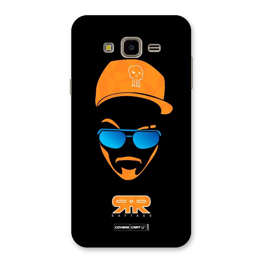 Special Raftaar Edition Orange Back Case for Galaxy J7 Nxt