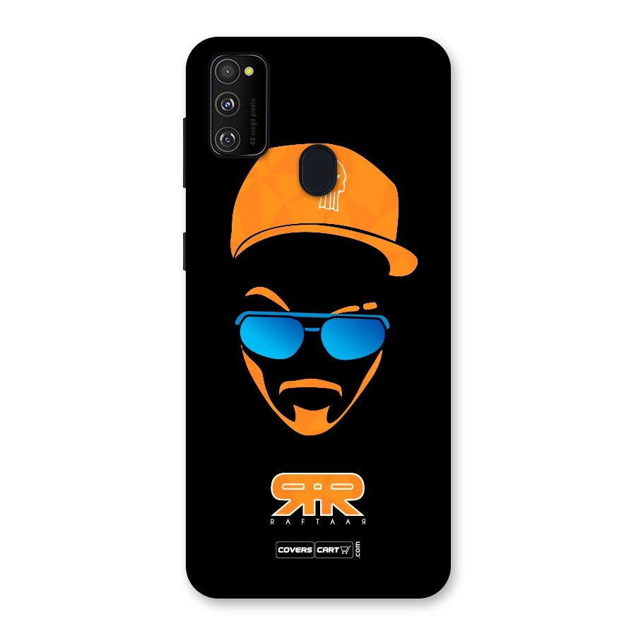 Special Raftaar Edition Orange Back Case for Galaxy M30s