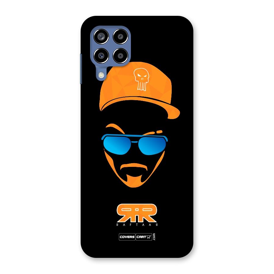 Special Raftaar Edition Orange Back Case for Galaxy M53 5G