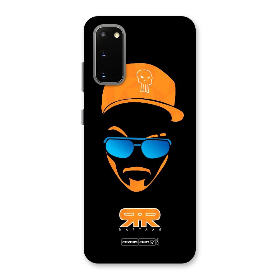 Special Raftaar Edition Orange Back Case for Galaxy S20