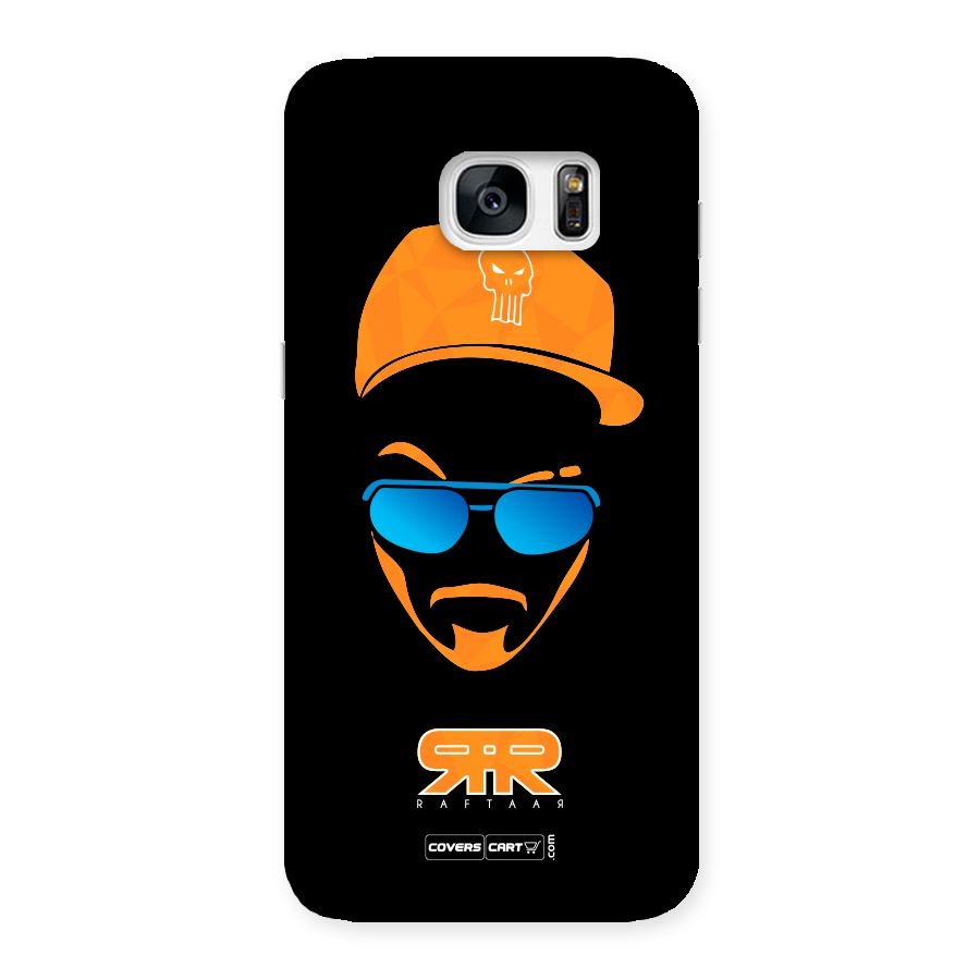 Special Raftaar Edition Orange Back Case for Galaxy S7 Edge