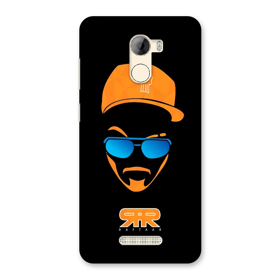 Special Raftaar Edition Orange Back Case for Gionee A1 LIte
