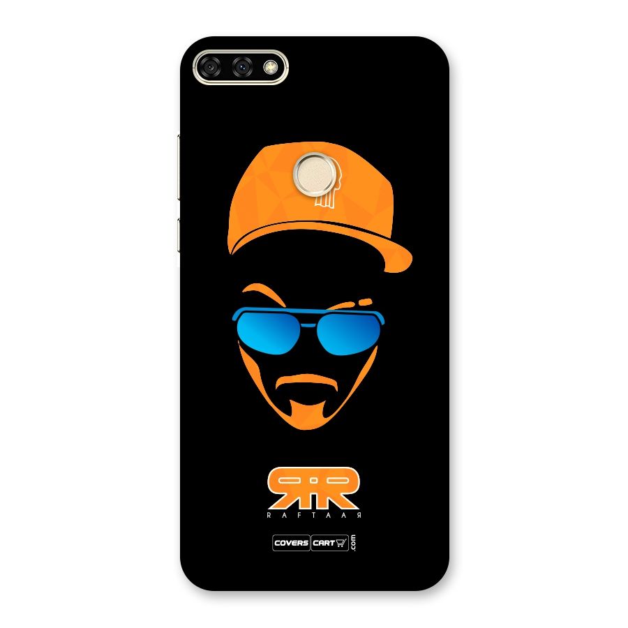 Special Raftaar Edition Orange Back Case for Honor 7A
