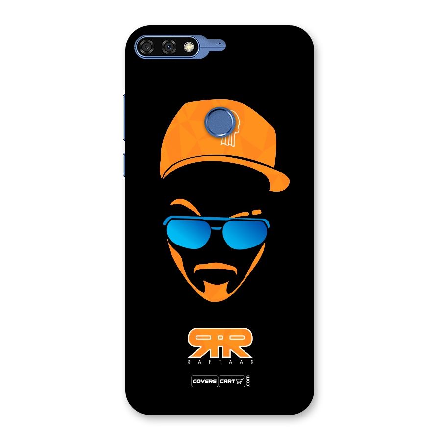 Special Raftaar Edition Orange Back Case for Honor 7C