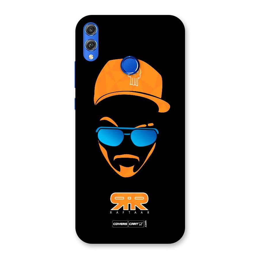 Special Raftaar Edition Orange Back Case for Honor 8X