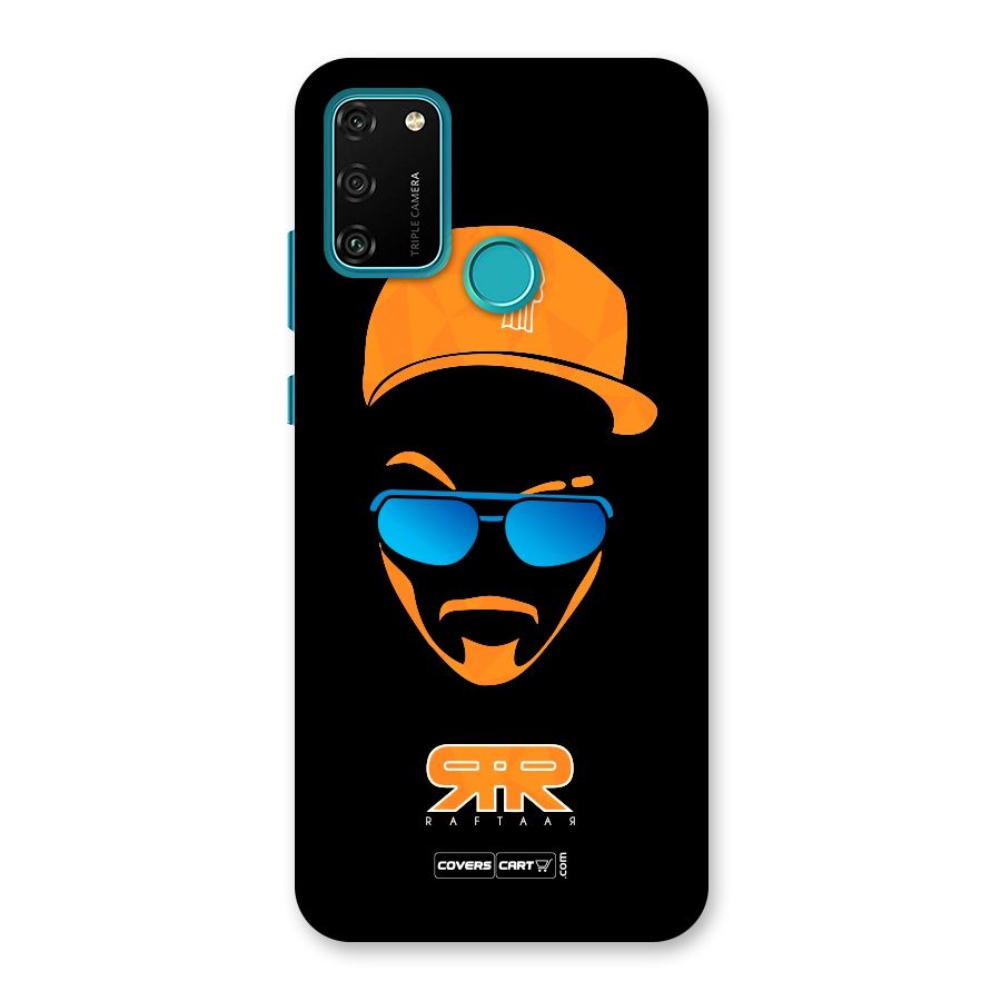 Special Raftaar Edition Orange Back Case for Honor 9A