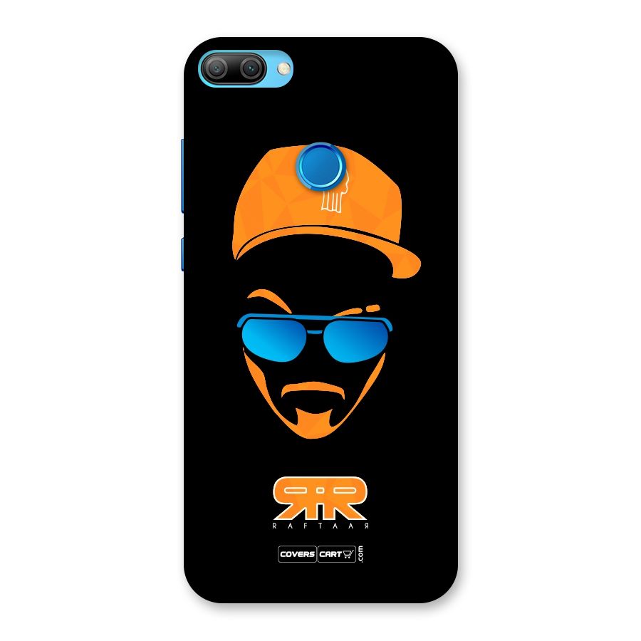Special Raftaar Edition Orange Back Case for Honor 9N
