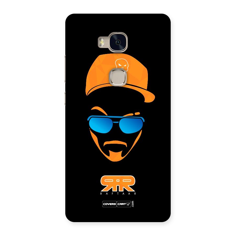Special Raftaar Edition Orange Back Case for Huawei Honor 5X