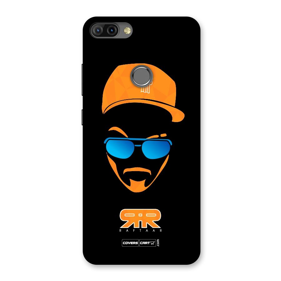Special Raftaar Edition Orange Back Case for Infinix Hot 6 Pro
