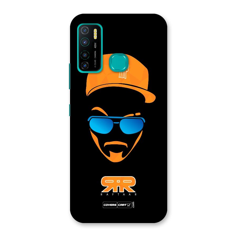 Special Raftaar Edition Orange Back Case for Infinix Hot 9 Pro