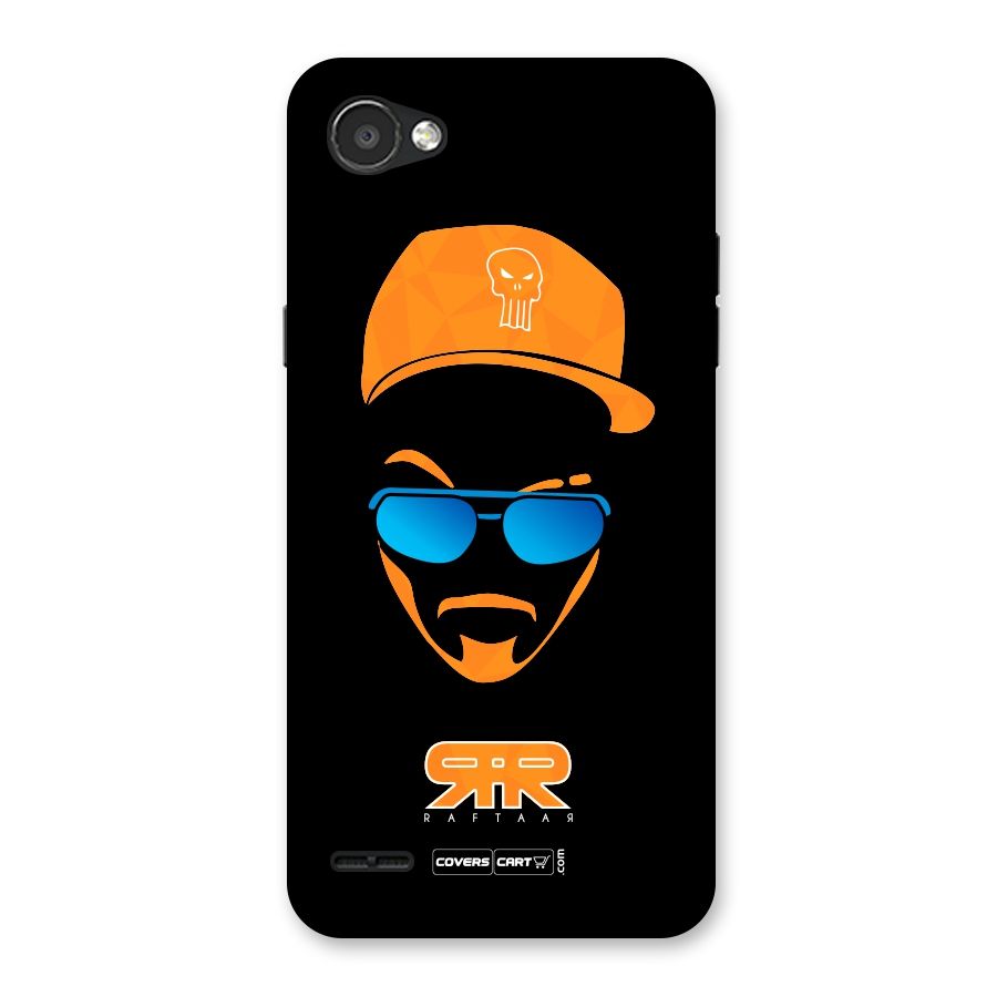 Special Raftaar Edition Orange Back Case for LG Q6