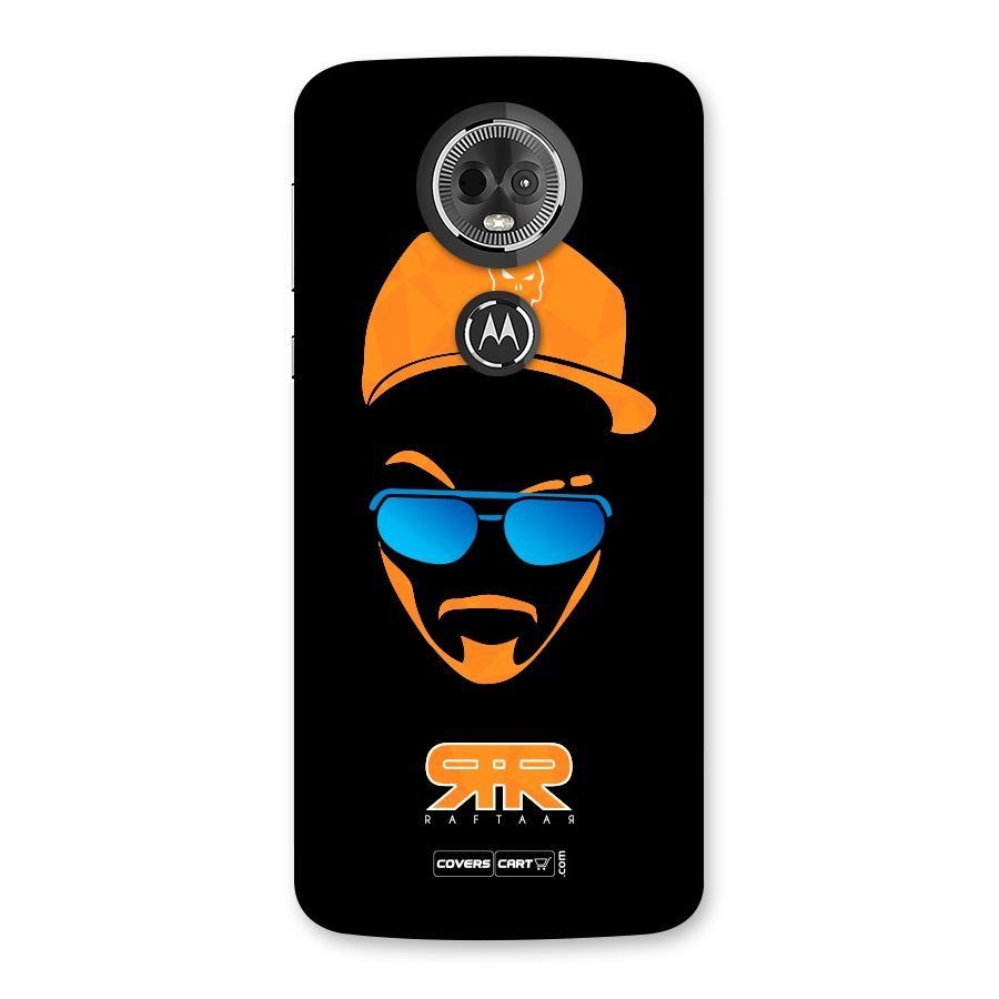Special Raftaar Edition Orange Back Case for Moto E5 Plus