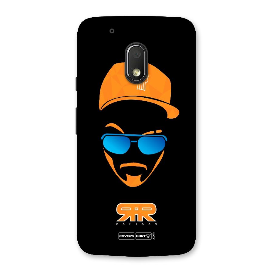 Special Raftaar Edition Orange Back Case for Moto G4 Play