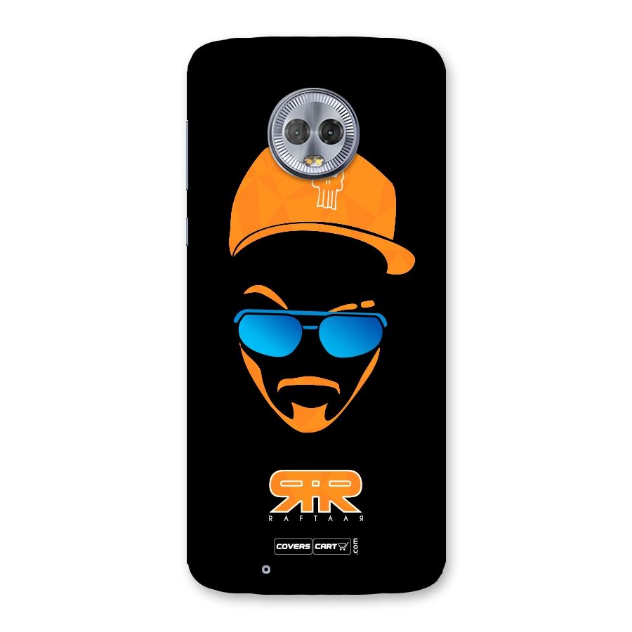 Special Raftaar Edition Orange Back Case for Moto G6