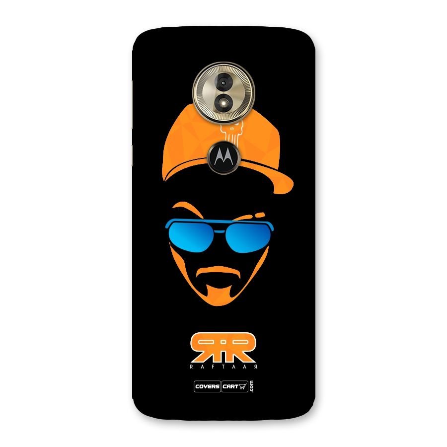 Special Raftaar Edition Orange Back Case for Moto G6 Play