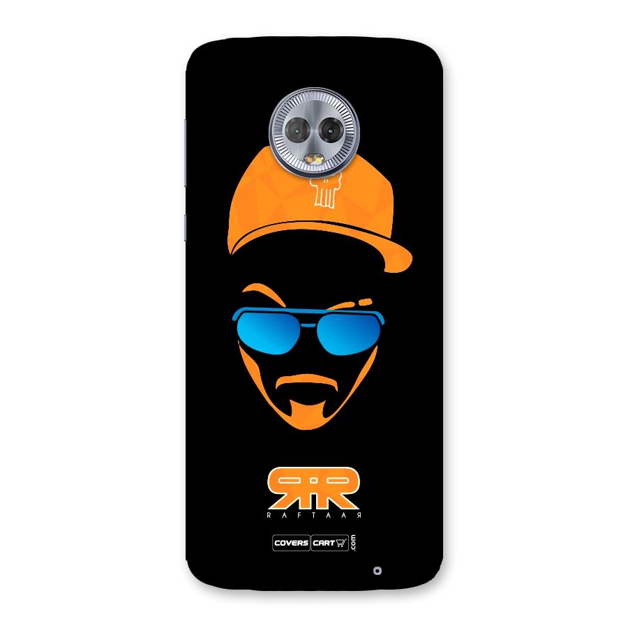 Special Raftaar Edition Orange Back Case for Moto G6 Plus