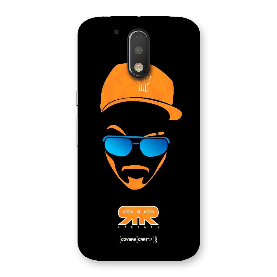 Special Raftaar Edition Orange Back Case for Motorola Moto G4