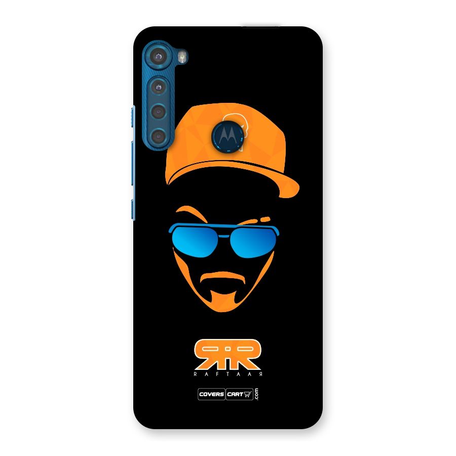 Special Raftaar Edition Orange Back Case for Motorola One Fusion Plus