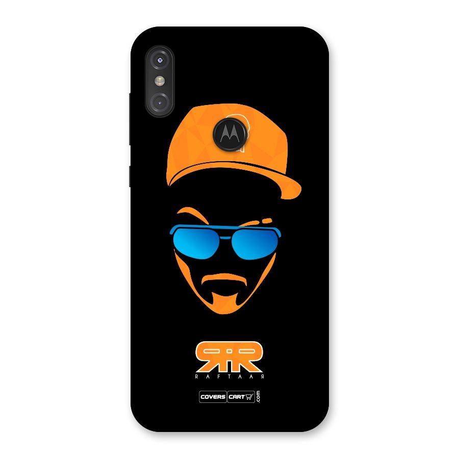 Special Raftaar Edition Orange Back Case for Motorola One Power