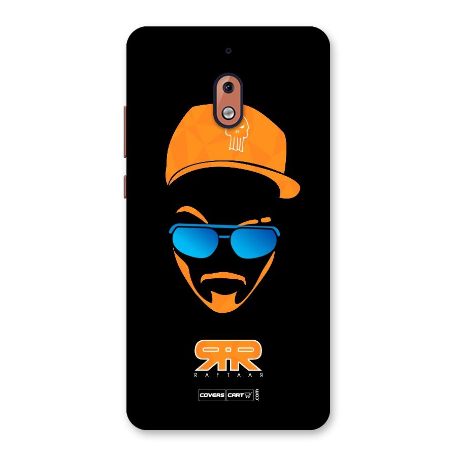 Special Raftaar Edition Orange Back Case for Nokia 2.1