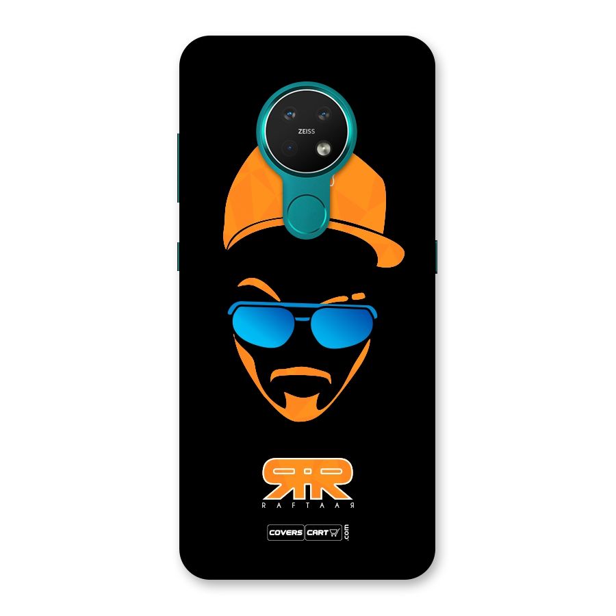 Special Raftaar Edition Orange Back Case for Nokia 7.2