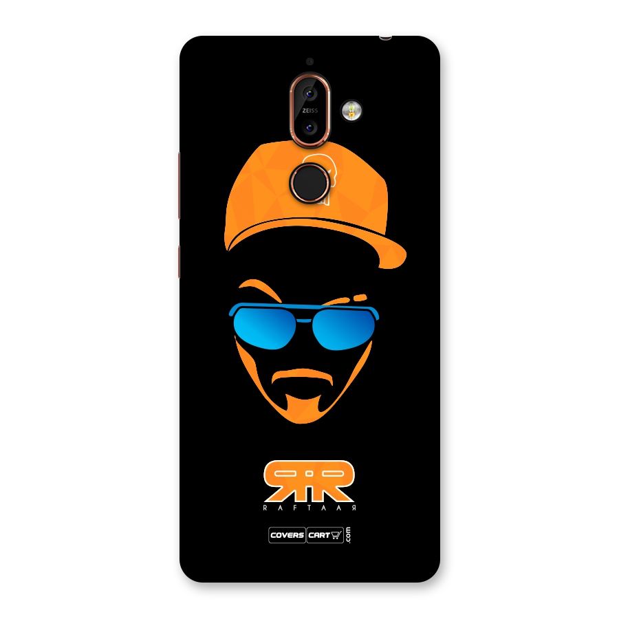 Special Raftaar Edition Orange Back Case for Nokia 7 Plus