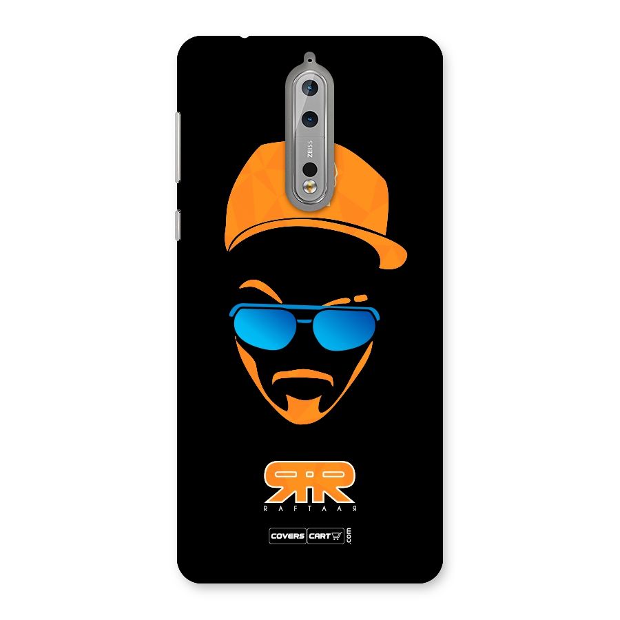 Special Raftaar Edition Orange Back Case for Nokia 8