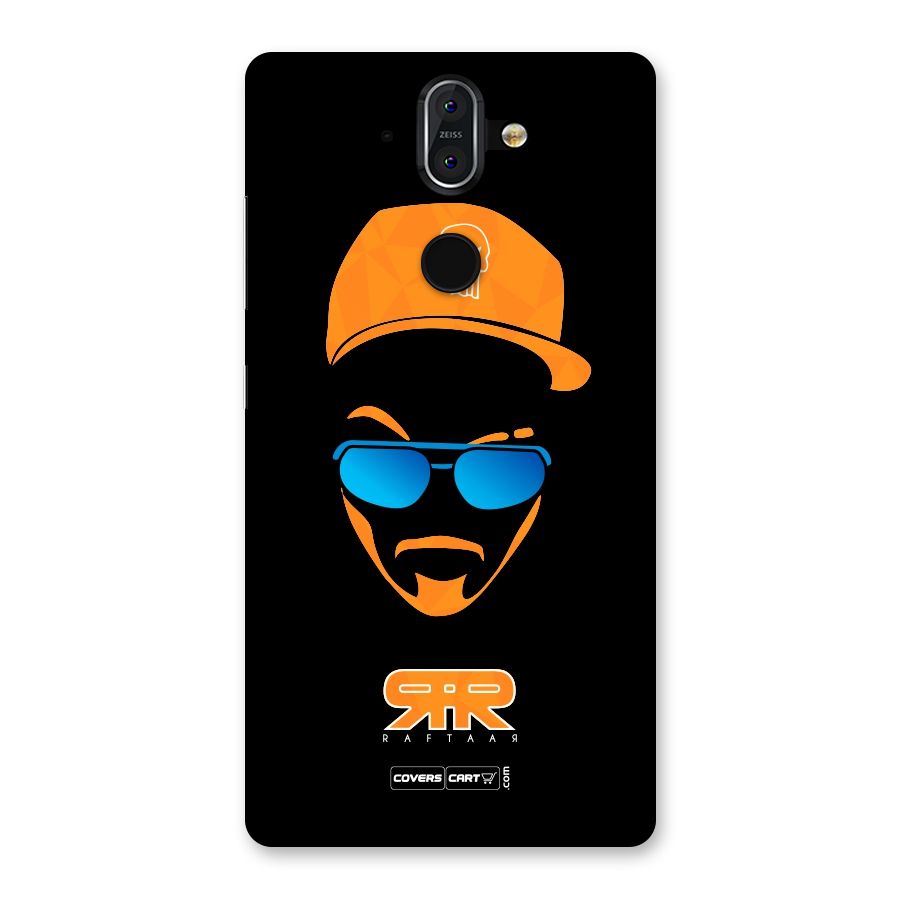 Special Raftaar Edition Orange Back Case for Nokia 8 Sirocco