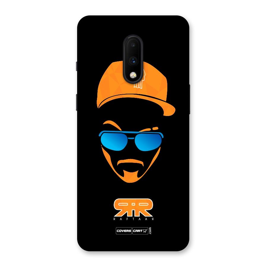 Special Raftaar Edition Orange Back Case for OnePlus 7