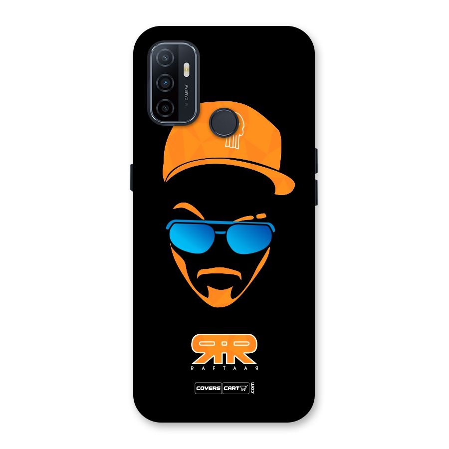 Special Raftaar Edition Orange Back Case for Oppo A32