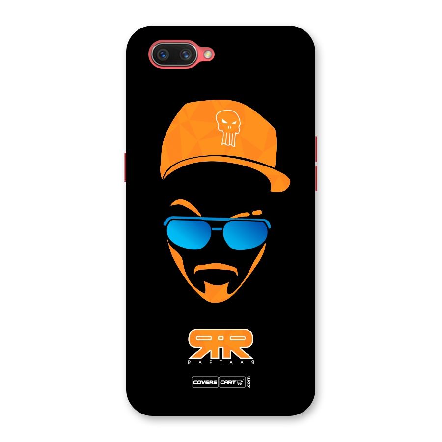 Special Raftaar Edition Orange Back Case for Oppo A3s