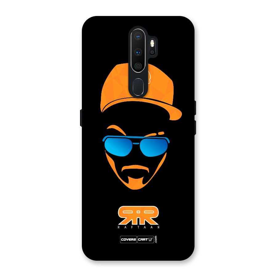Special Raftaar Edition Orange Back Case for Oppo A5 (2020)