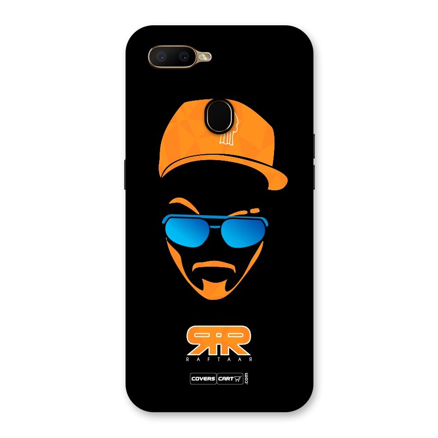 Special Raftaar Edition Orange Back Case for Oppo A5s
