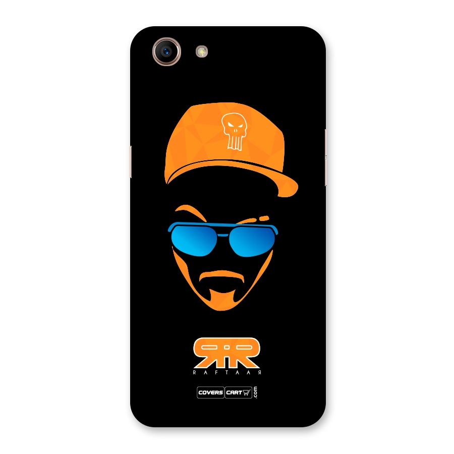 Special Raftaar Edition Orange Back Case for Oppo A83 (2018)