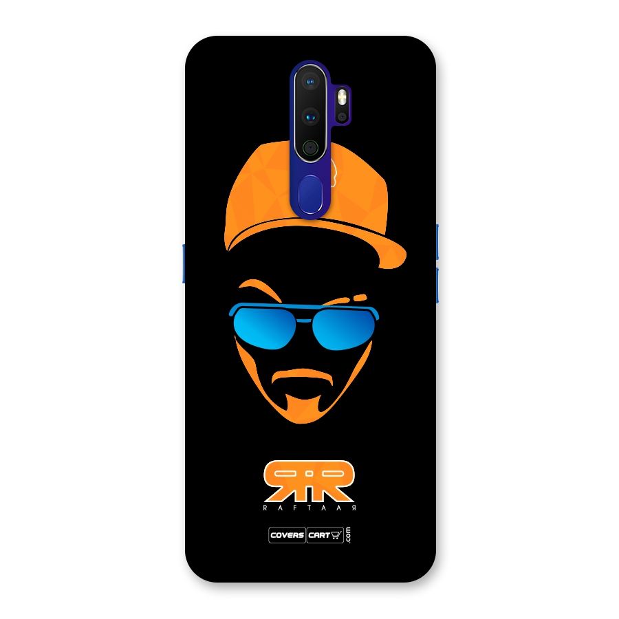 Special Raftaar Edition Orange Back Case for Oppo A9 (2020)